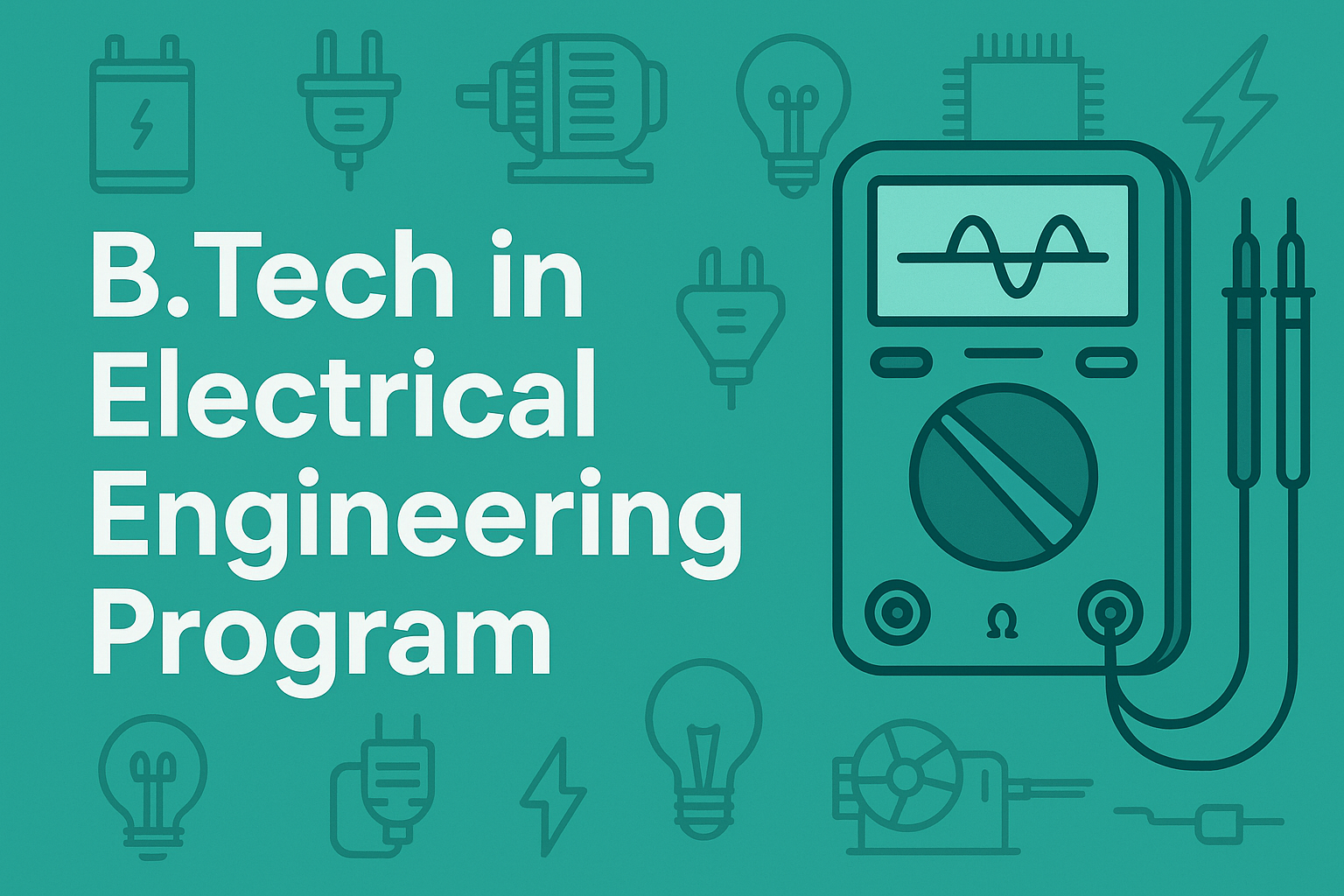B.tech in electrical engineering program