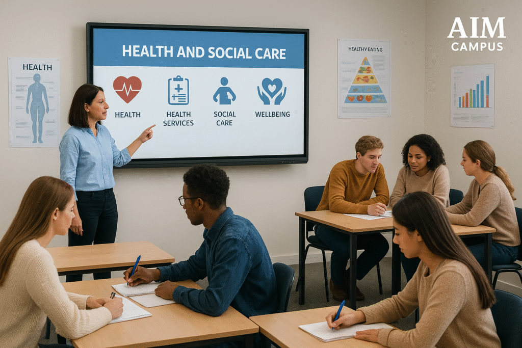 Health and Social Care – Course Details at AIM Campus